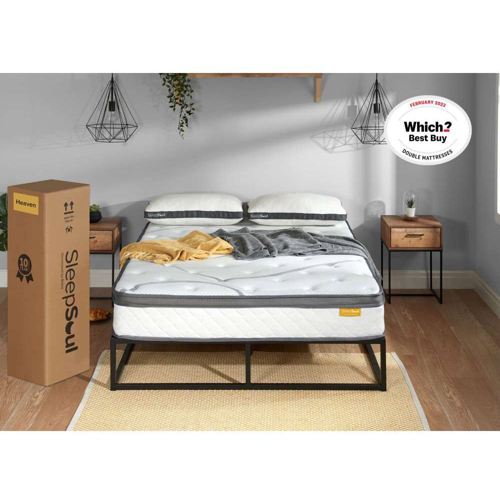 SleepSoul Heaven Double Pocket Spring Coolgel Foam Mattress Image 6