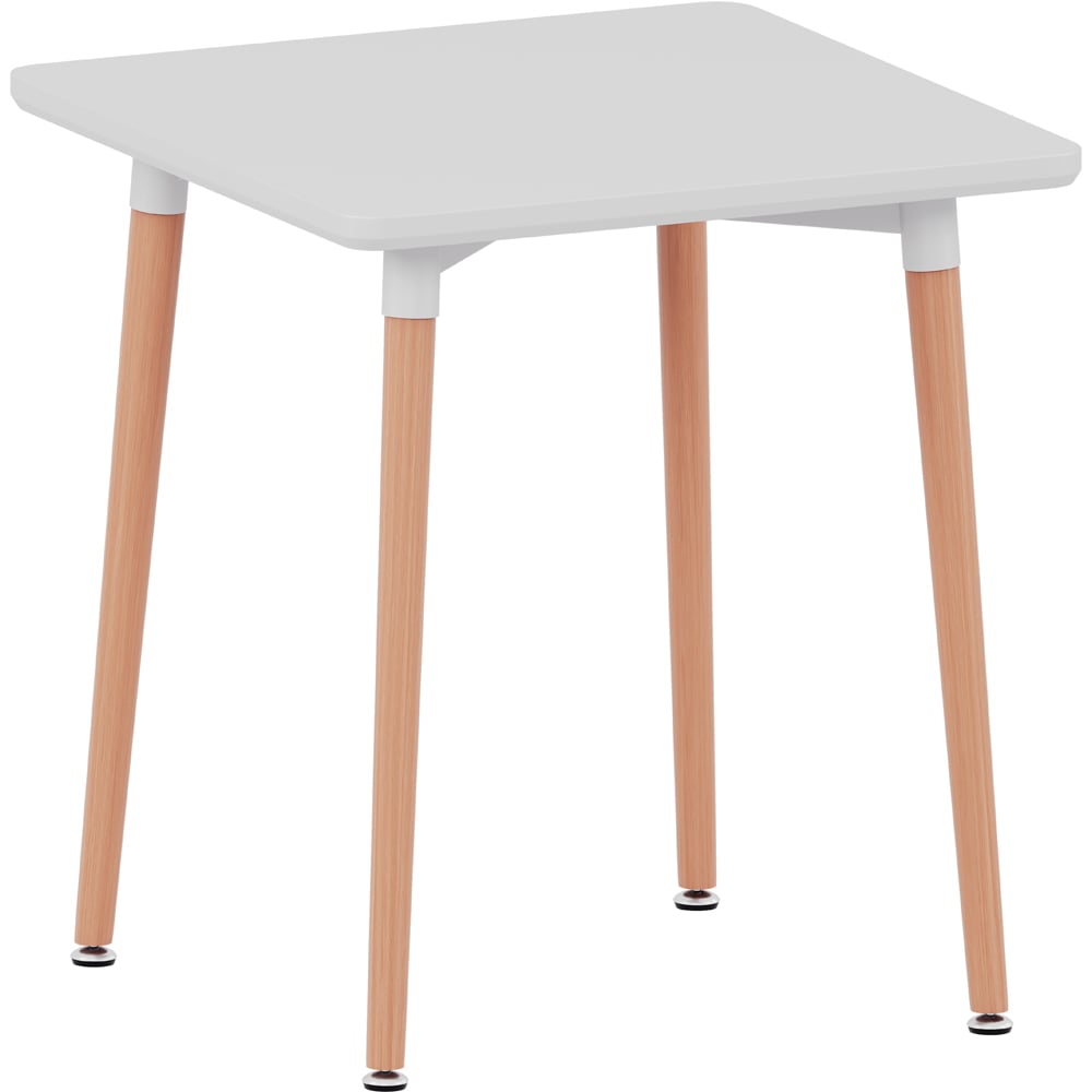 Vida Designs Batley 2 Seater Square Dining Table White Image 2