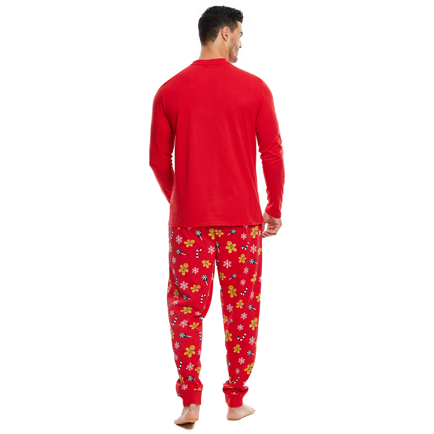 Papa Gingerbread Loungewear Set - Red / M/L Image 3