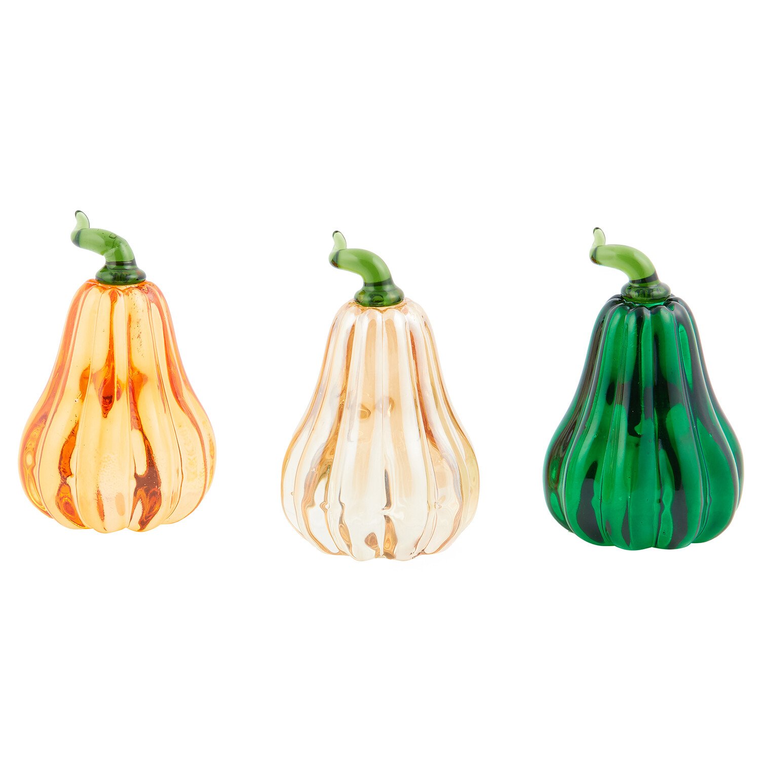 Glass Pumpkin Multicolour Image 1