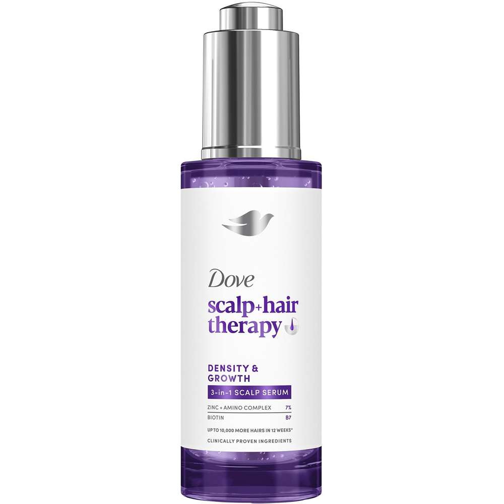 Dove Scalp+Hair Therapy Density and Growth B3 and Biotin 3-in-1 Scalp Serum 45ml 12 Pack Image 2