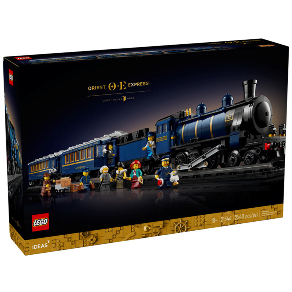LEGO Ideas 21344 Orient Express Train Building Kit Image 1