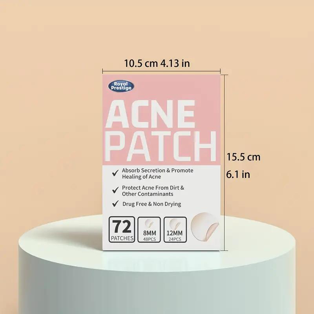 Dyzi 72 Invisible Salicylic Acid Pimple Stickers for Zits and Blemishes Image 3
