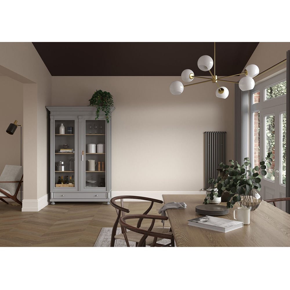 Dulux Heritage Walls and Ceilings Pale Walnut Velvet Matt Emulsion Paint 2.5L Image 5