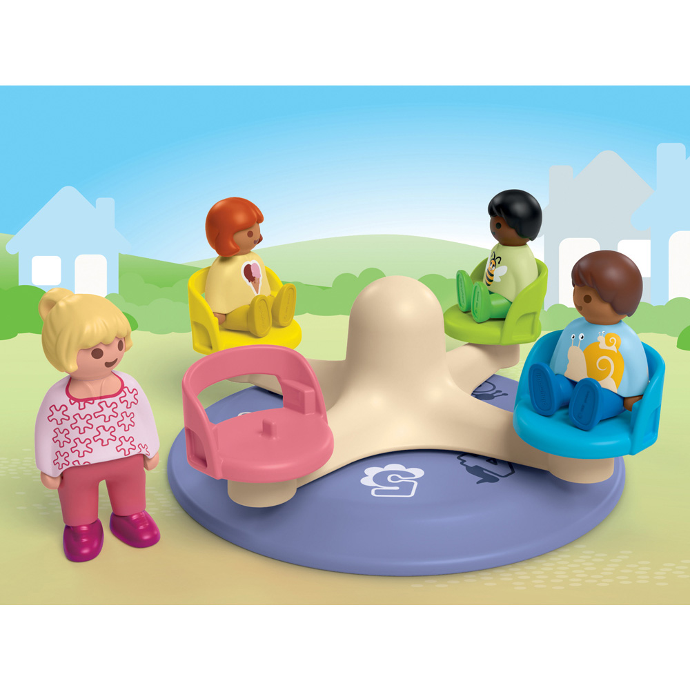 Playmobil Junior Number-Merry-Go-Round Playset Image 5