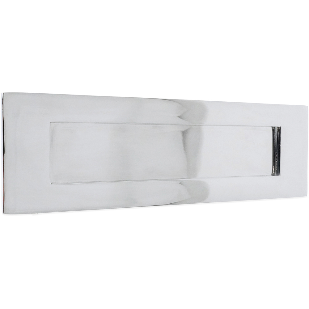 Spira Brass Victorian Polished Chrome Letter Plate 255mm Image 1