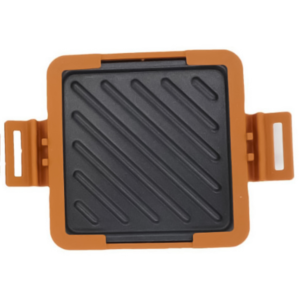 Non-Stick Brown Sandwich and Grill Microwave Toastie Image 3
