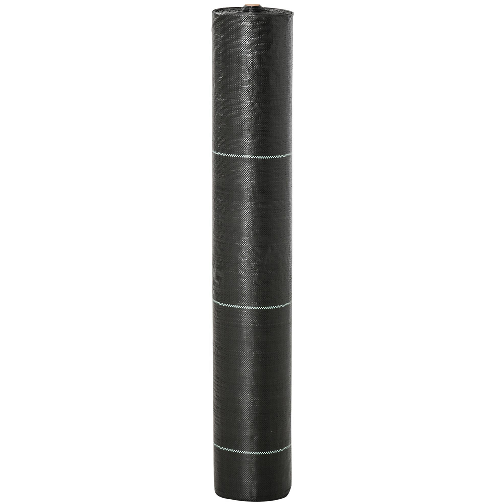 Outsunny Garden Fabric Weed Barrier Gardening Mat 2 x 50m Image 3