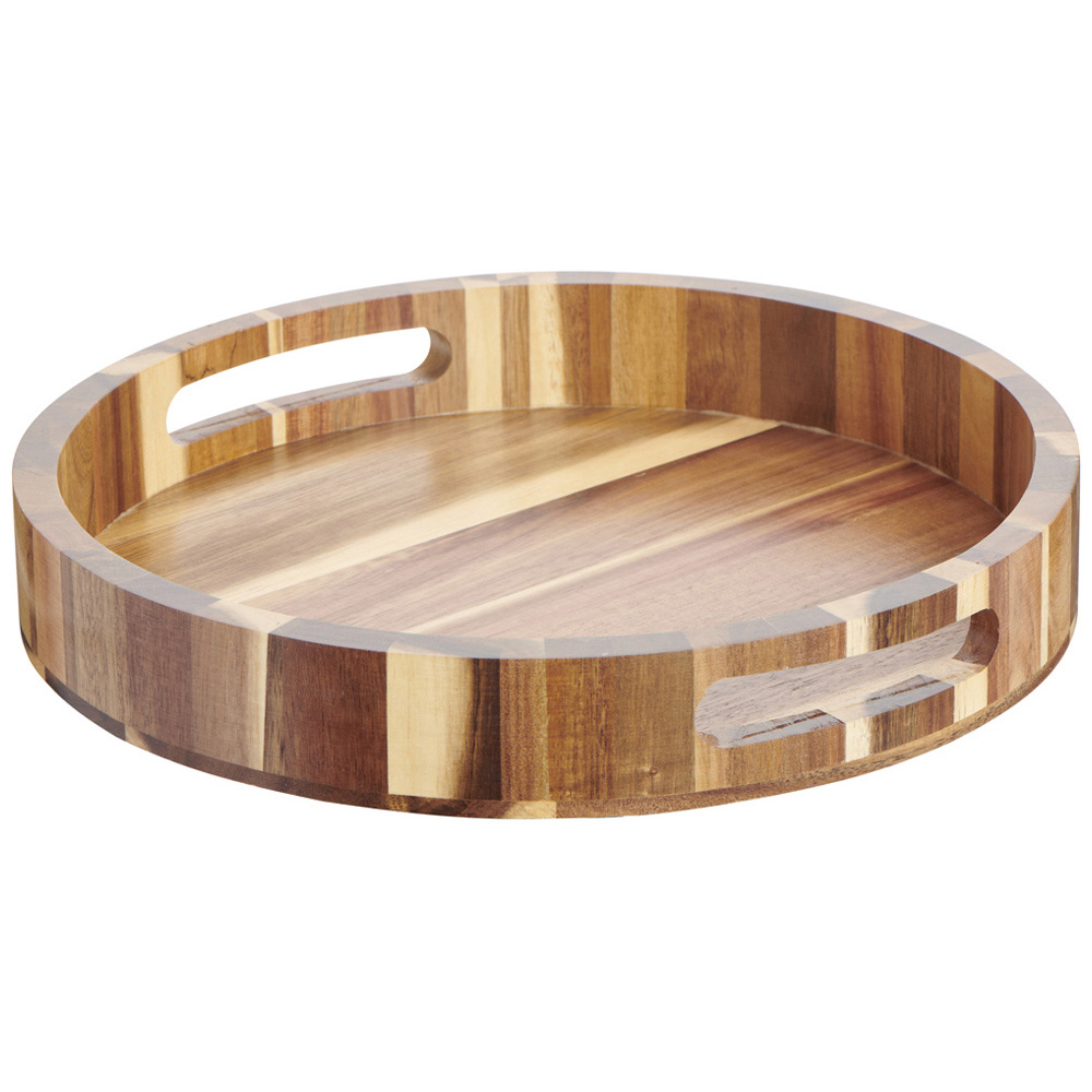 Wilko Acacia Wood 30cm Tray Wilko