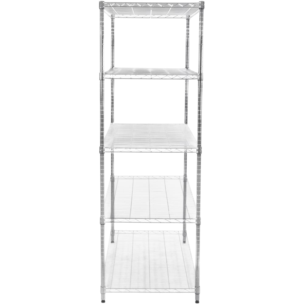 KuKoo Silver Wire Racking 60 x 120 x 180cm Image 2