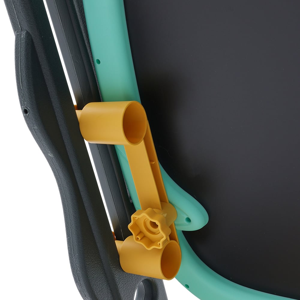 Living and Home Double Sided Adjustable Drawing Magnetic Easel with Board Games 68cm Image 6