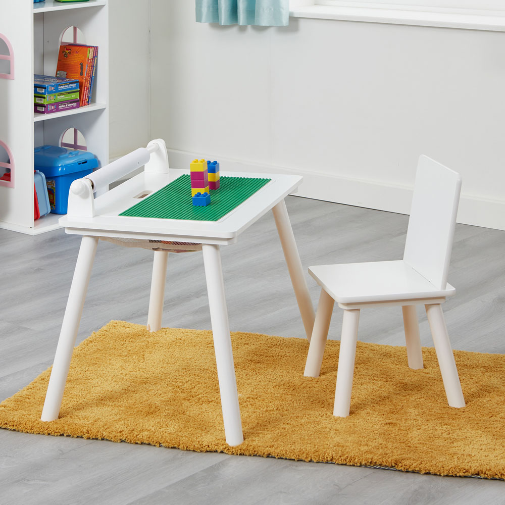 Liberty House Toys Kids White Writing Activity Table Image 7