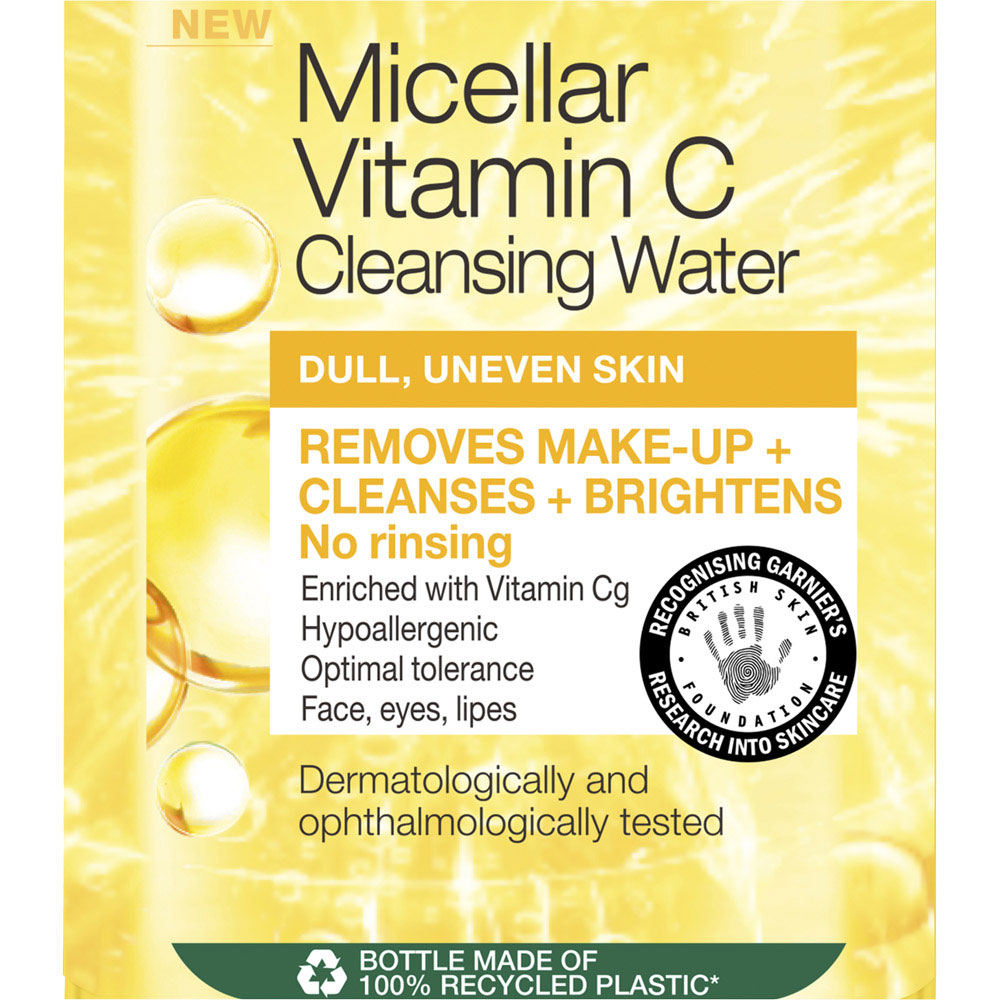 Garnier Skin Active Face Vitamin C Micellar Water 400ml Image 2