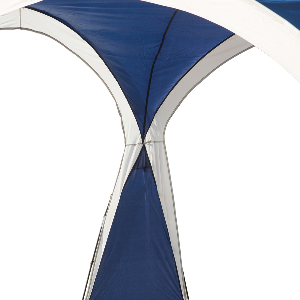 Outsunny Grey Dome Gazebo Camping Tent 3.5 x 3.5m Image 3