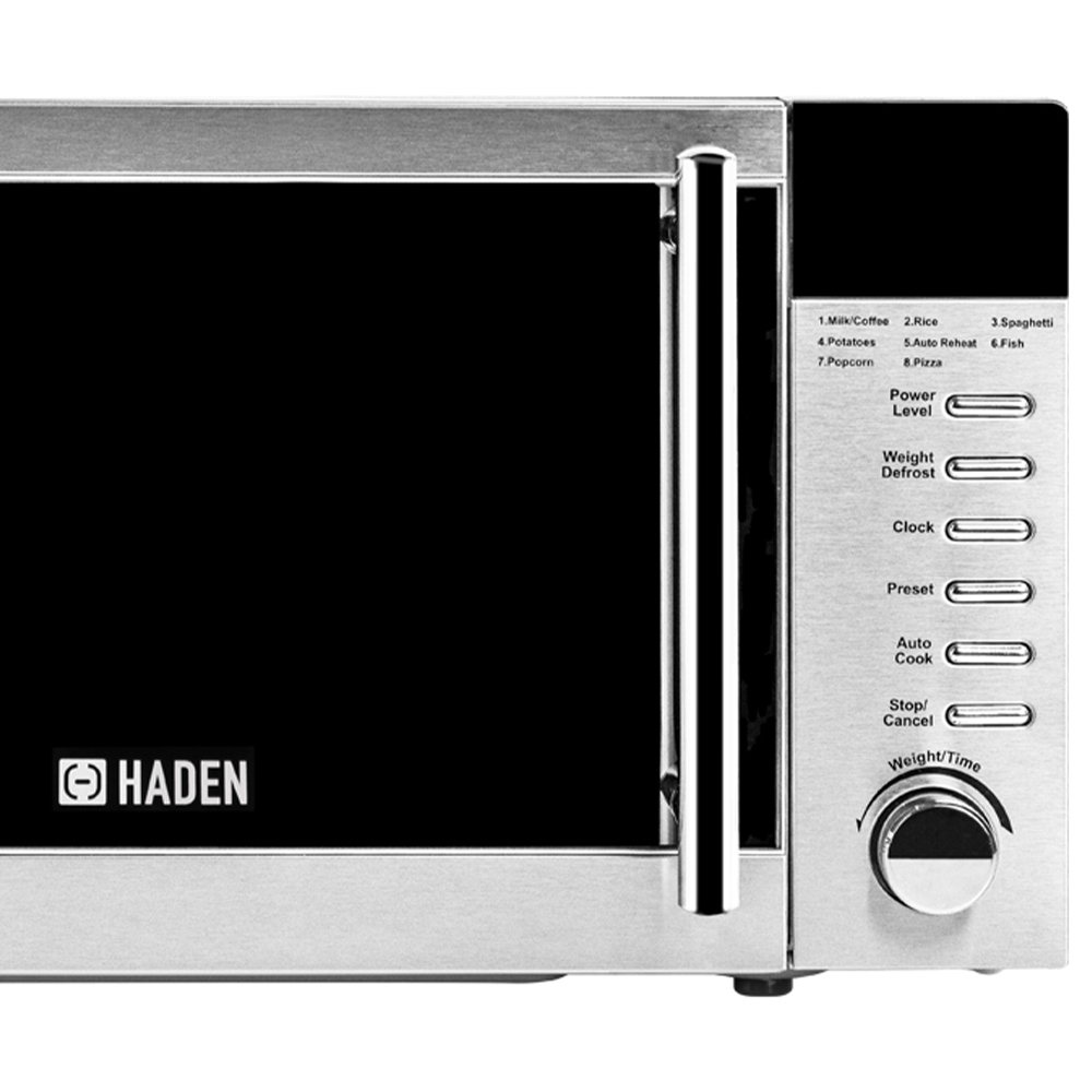Haden 195579 Stainless Steel 20L Manual Microwave 800W Image 4