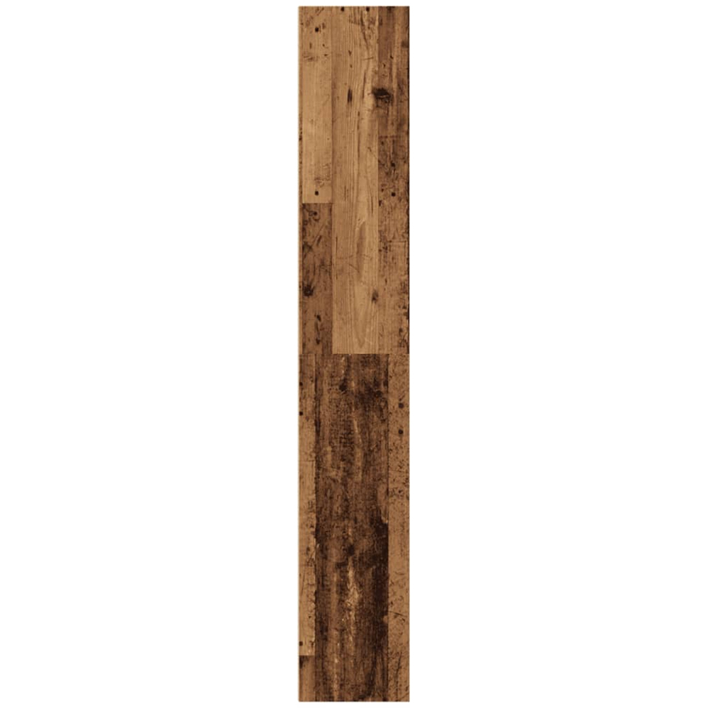 vidaXL 5 Shelf Old Wood Bookcase Image 5
