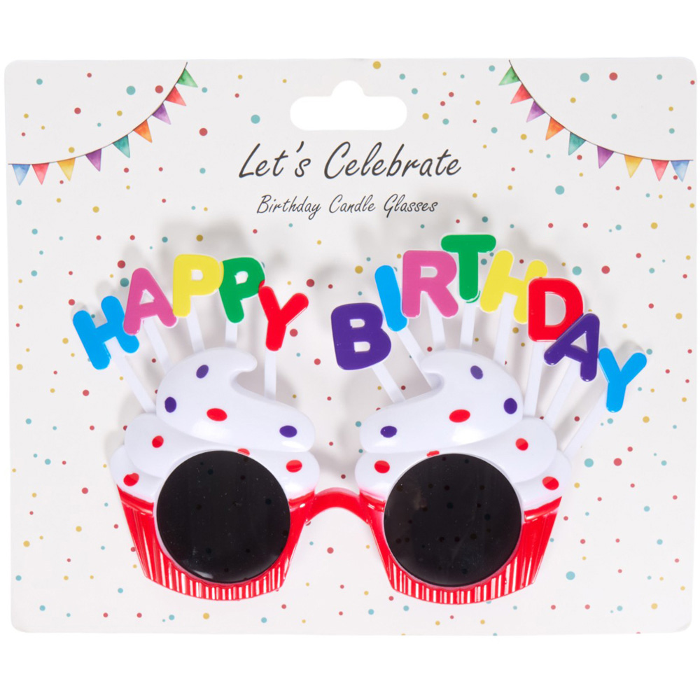 Birthday Candle Glasses Image 3