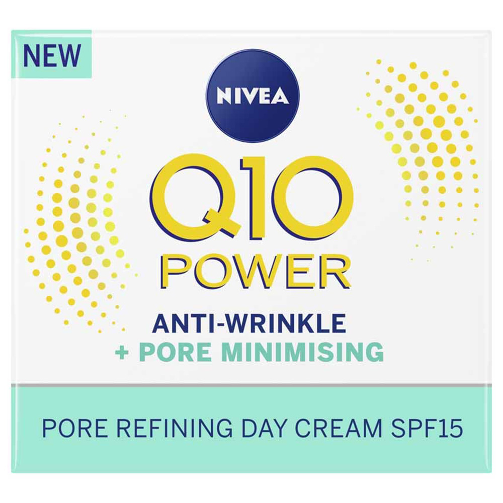 Nivea Q10 Power Anti-Wrinkle Pore Refining Day Cream SPF15 15ml Image 1