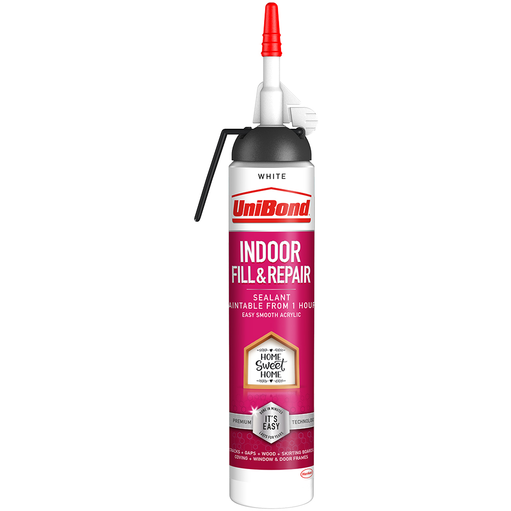 UniBond Indoor Fill and Repair Sealant White Easy Pulse 330g Image 1