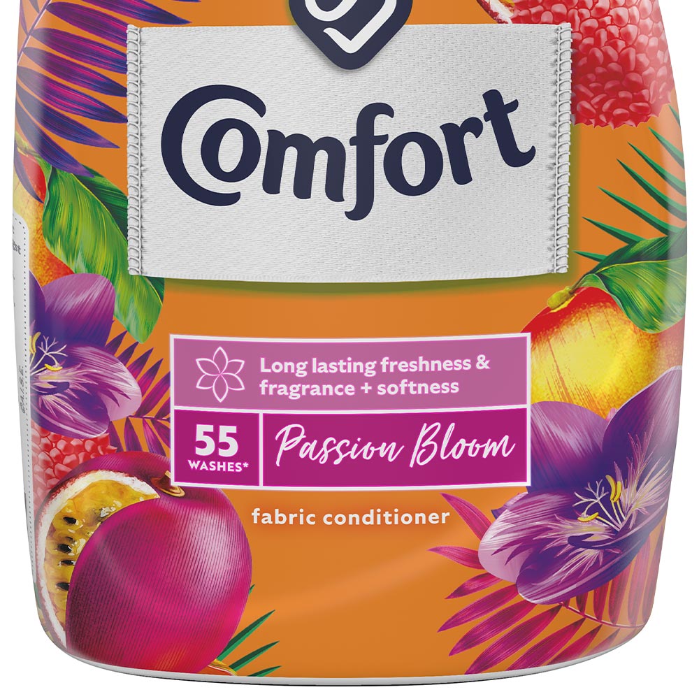 Comfort Limited Edition Passion Bloom Fabric Conditioner 55 Washes 1.925L Image 4