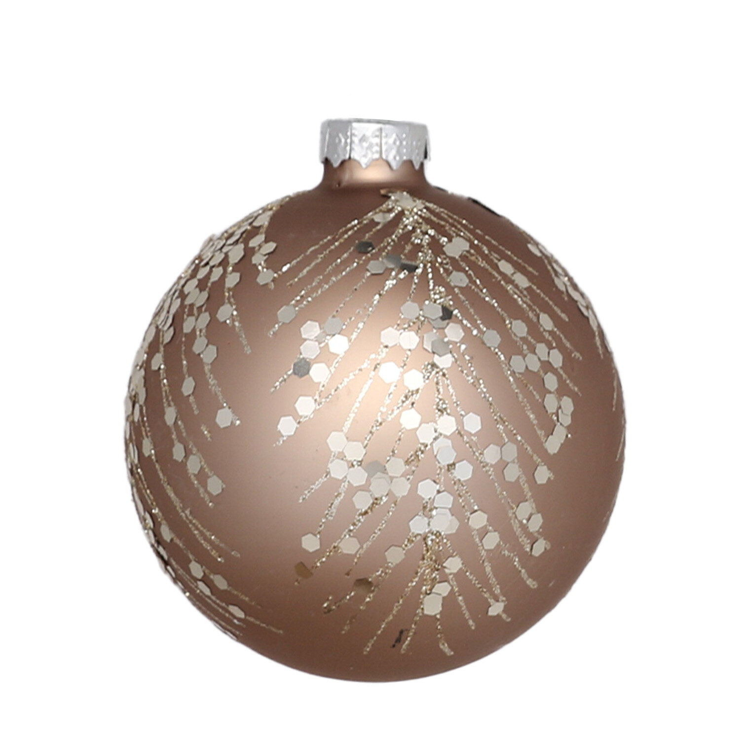 Single Decadent Bronze Copper Embellished Bauble in Assorted styles Image 1
