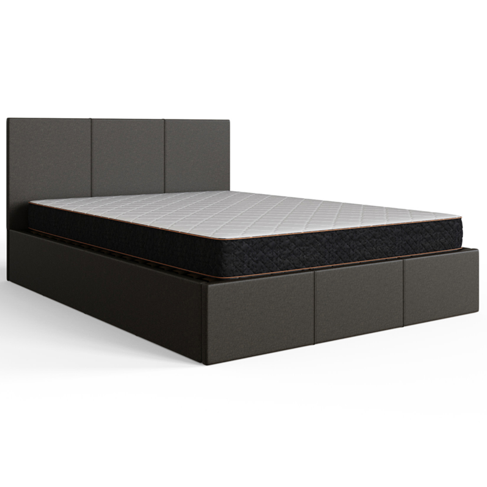 GFW Small Double Grey End Lift Ottoman Bed Image 2