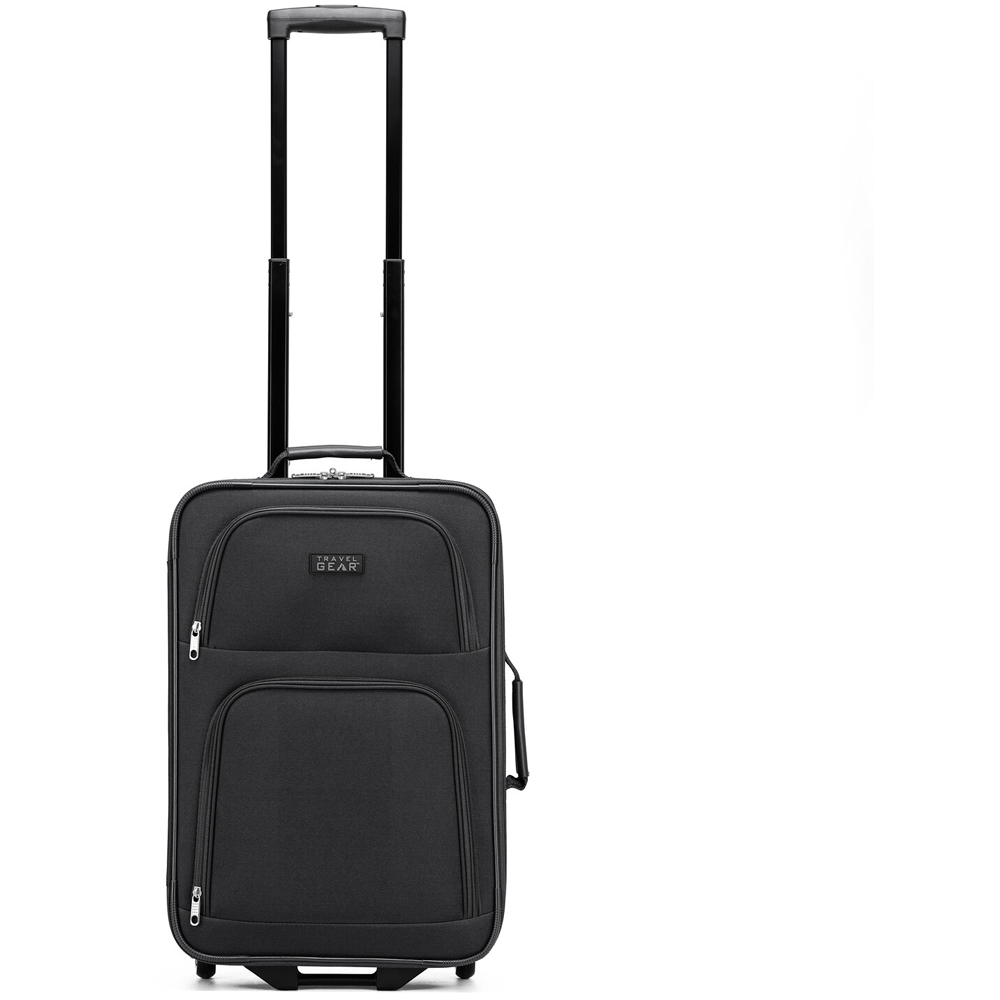 Soft Side Value Suitcase Black Cabin Image 3