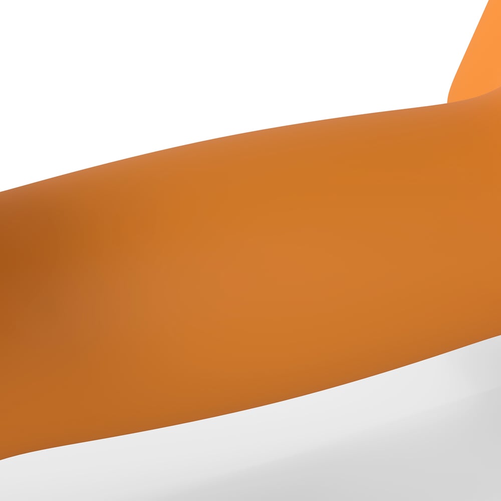 SPORTNOW Orange Hexagonal Dumbbell 1.5kg 2 Pack Image 5