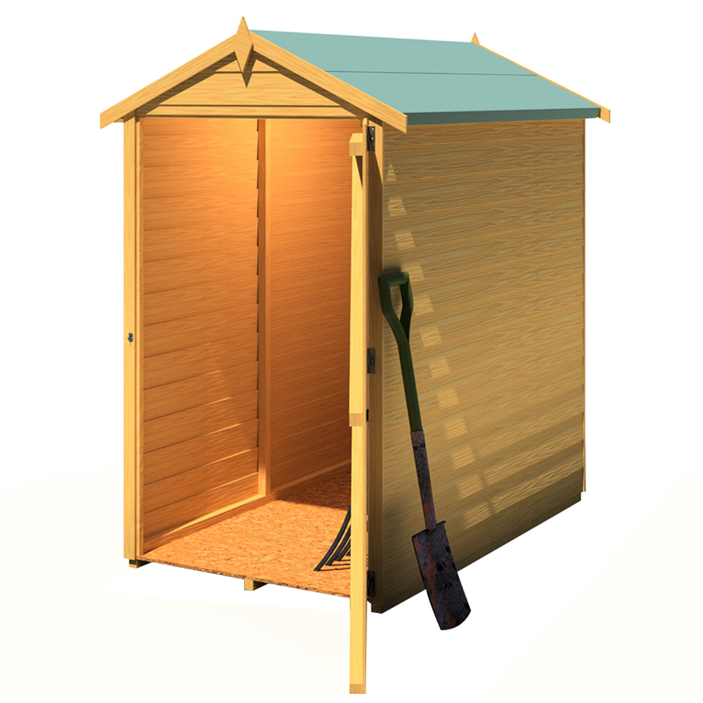 Shire 3 x 5ft Overlap Shed Image 3