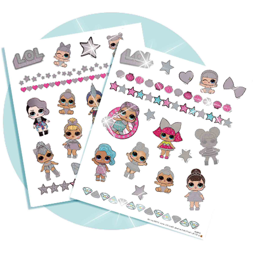SES Creative L.O.L. Metallic Tattoos Image 4