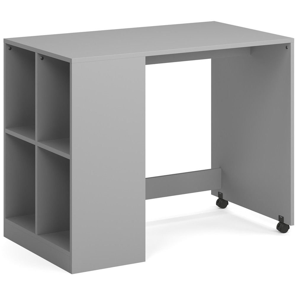 Kudl 4 Shelf Under Desk Grey Image 2