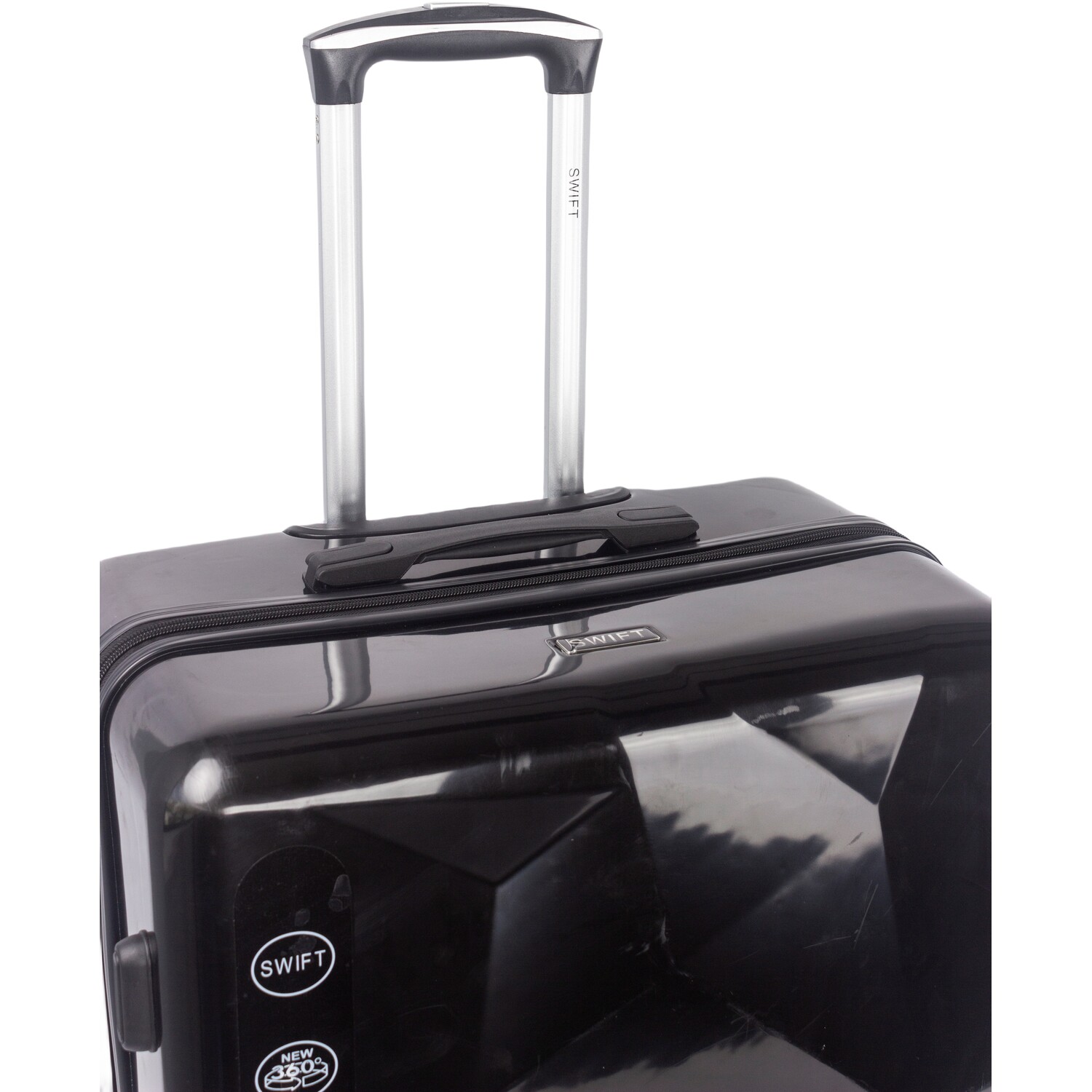 Swift Comet Suitcase - Black / Cabin Case Image 3