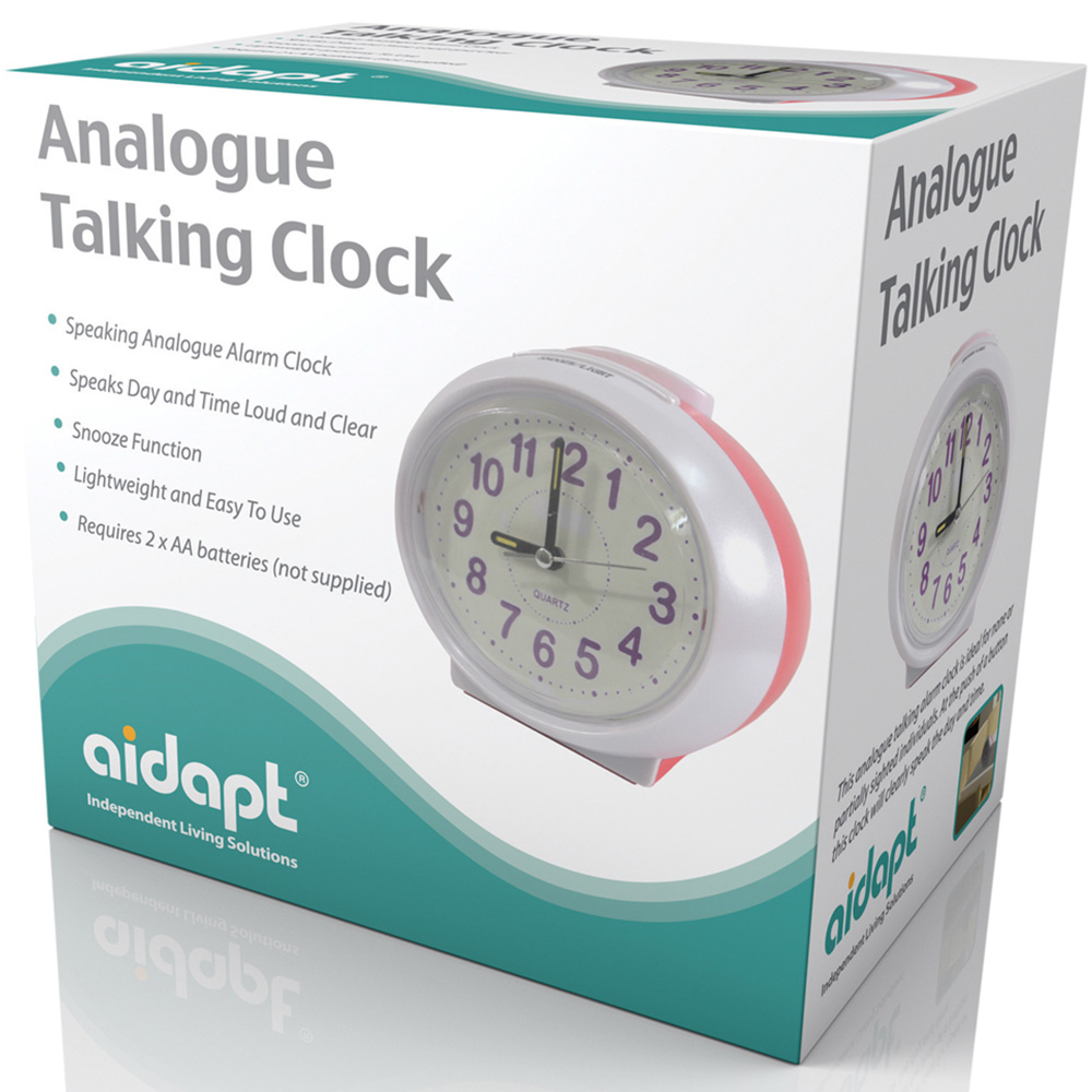 Aidapt Analog Talking Alarm Clock Image 5