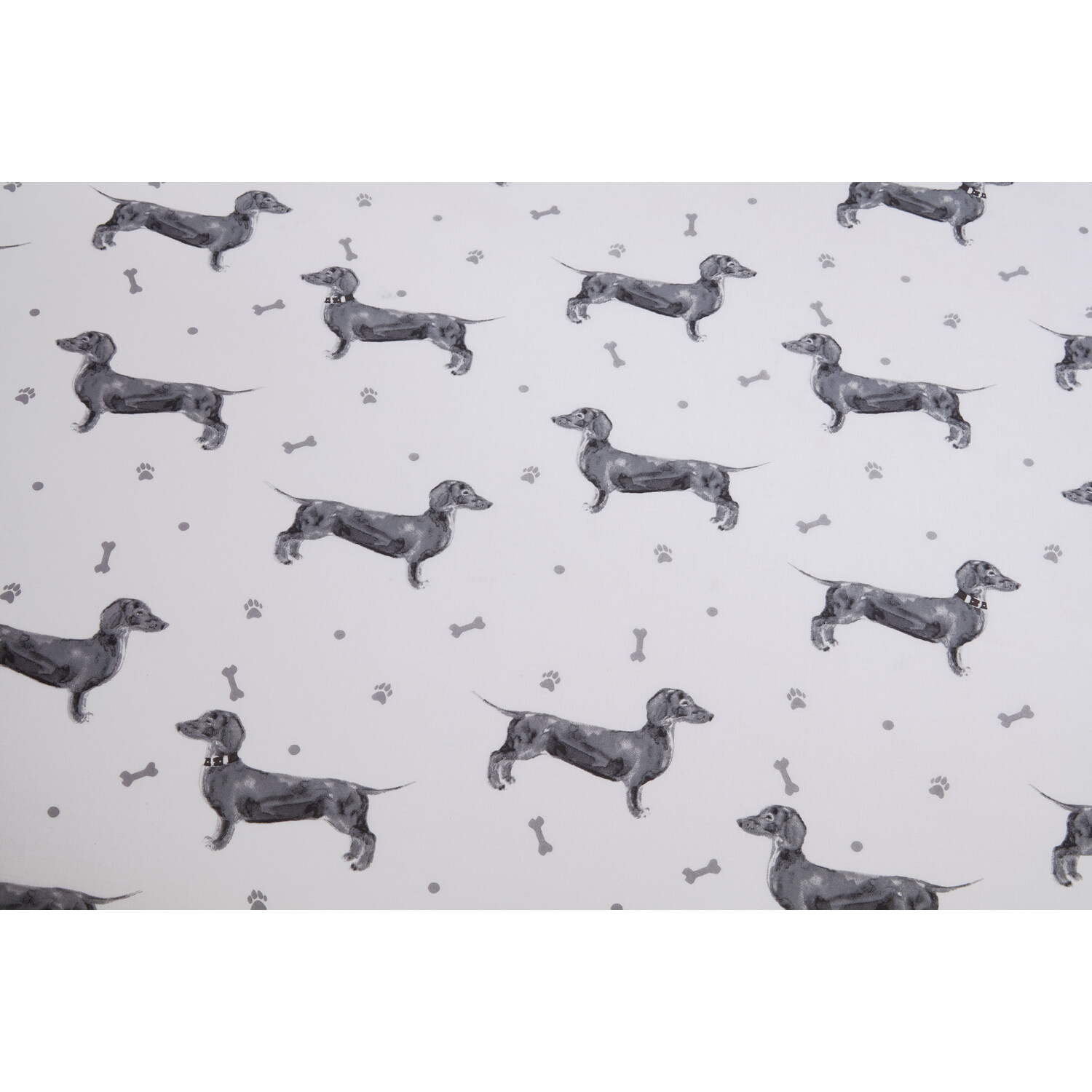 Divante Dexter The Dachshund King Size Duvet Cover and Pillowcase Set Image 6