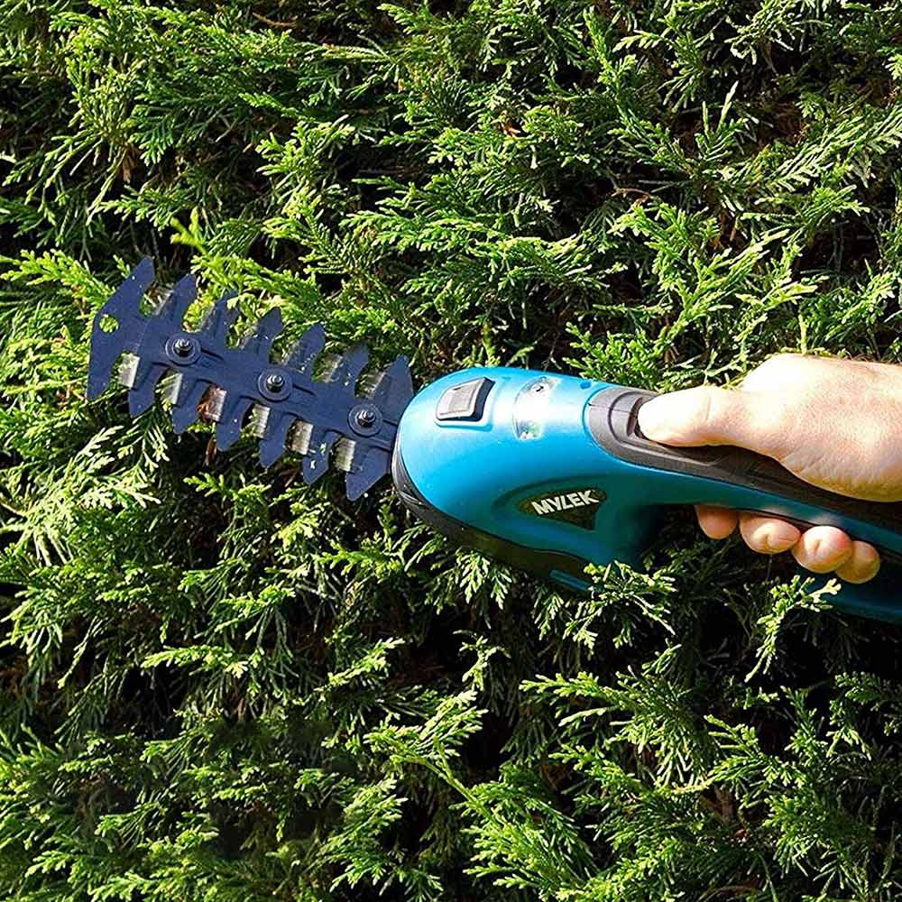 Mylek 2-in-1 Cordless Trimmer and Grass Shears Image 2
