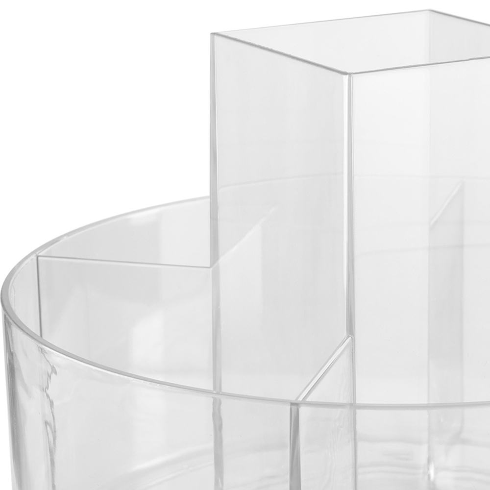Living and Home Rotating Multipurpose Makeup Office and Bathroom Storage Organiser Image 5