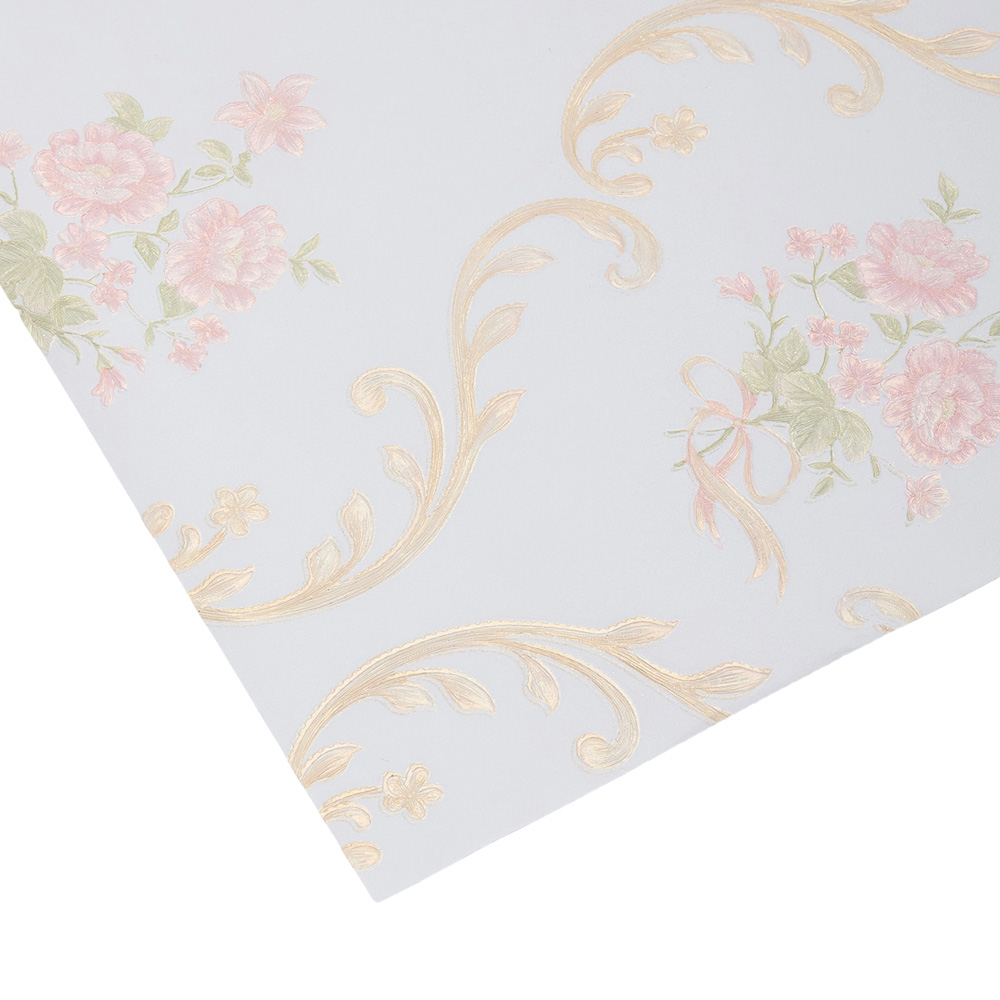 Living and Home Multicolour 3D Embossed Non-Woven Wallpaper Roll 950 x 53cm Image 5