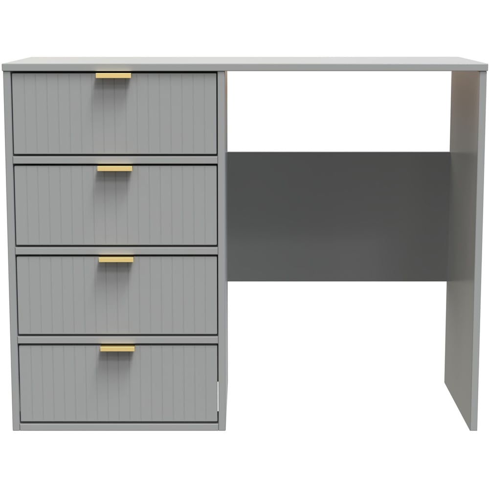 Crowndale 4 Drawer Dusk Grey Dressing Table Image 3