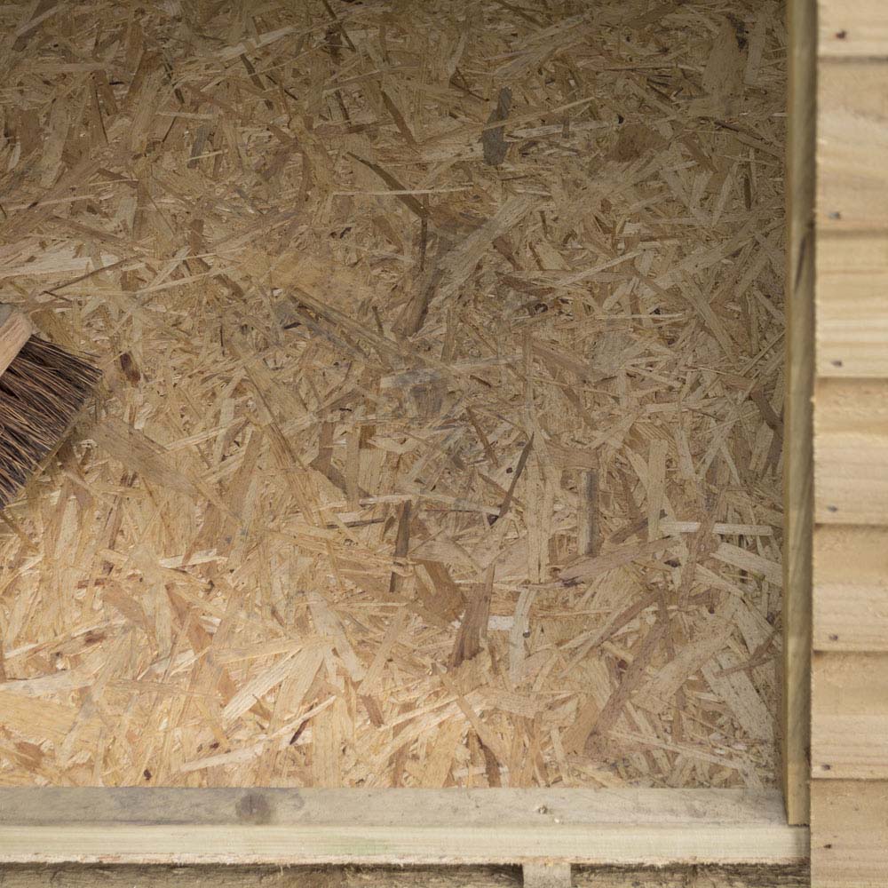 Rowlinson 6 x 4ft Overlap Pressure Treated Overlap Shed Image 8