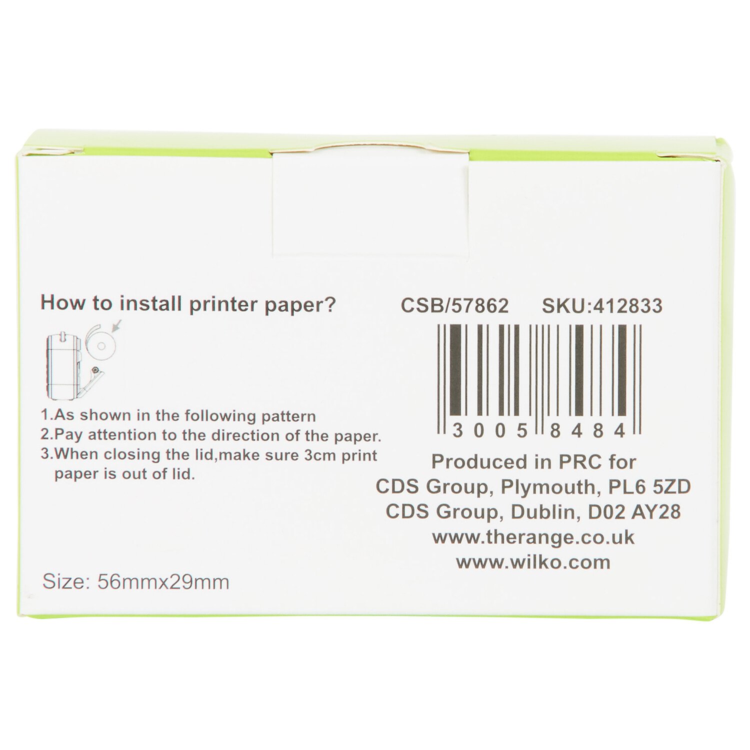 Printing Material Thermal Paper Refill Rolls White Image 3