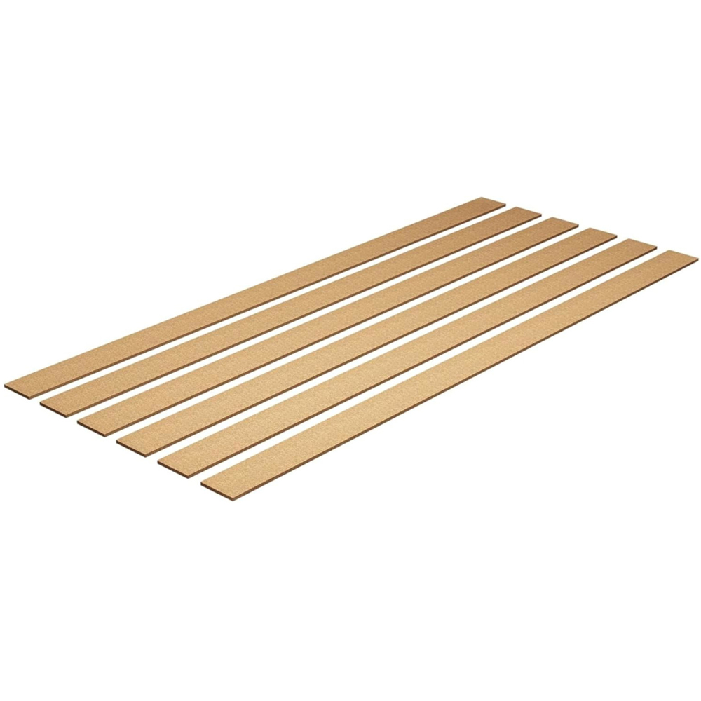 Home Treats 6 Slat Wooden 3D Wall Panelling Kit 90cm Image 2