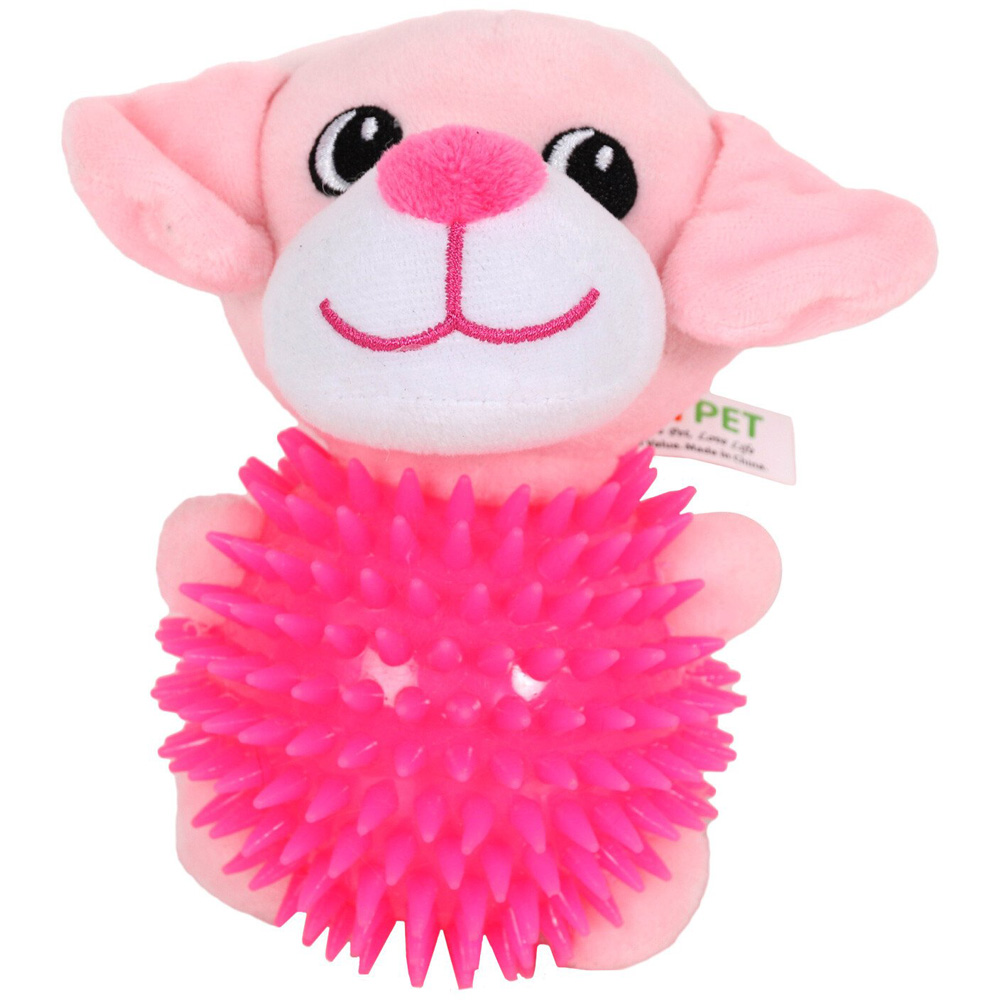 Spikey Tummy Farm Animal Dog Toy in Assorted styles Image 2