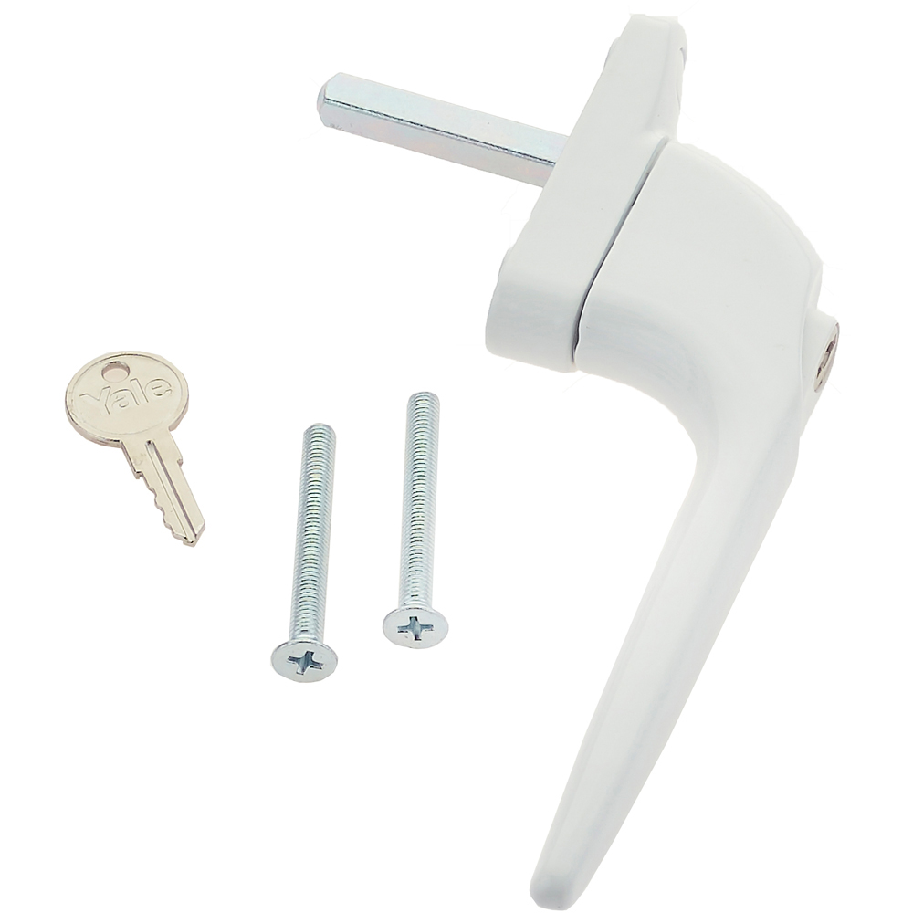 Crystal uPVC Triple Glazed Window Top Hung Opener Grey White Obscure Glass 610x1040mm Image 6