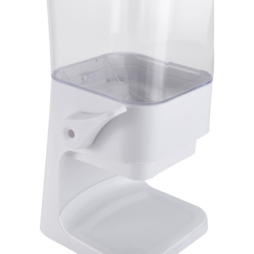 Living and Home White Kitchen Cereal Nuts Storage Dispenser 5.5L Image 5