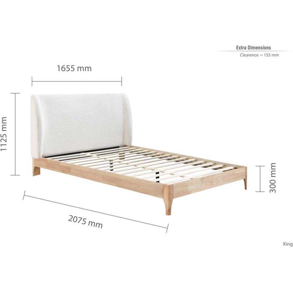 Birlea Halfden King Size Bed Image 9
