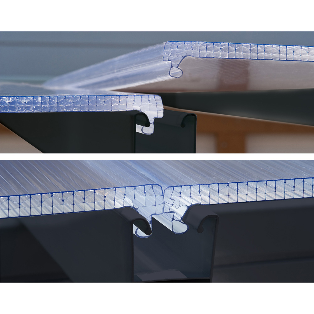 Palram Canopia Sanremo Veranda Grey Clear Sunroom 9.10 x 10ft Image 4