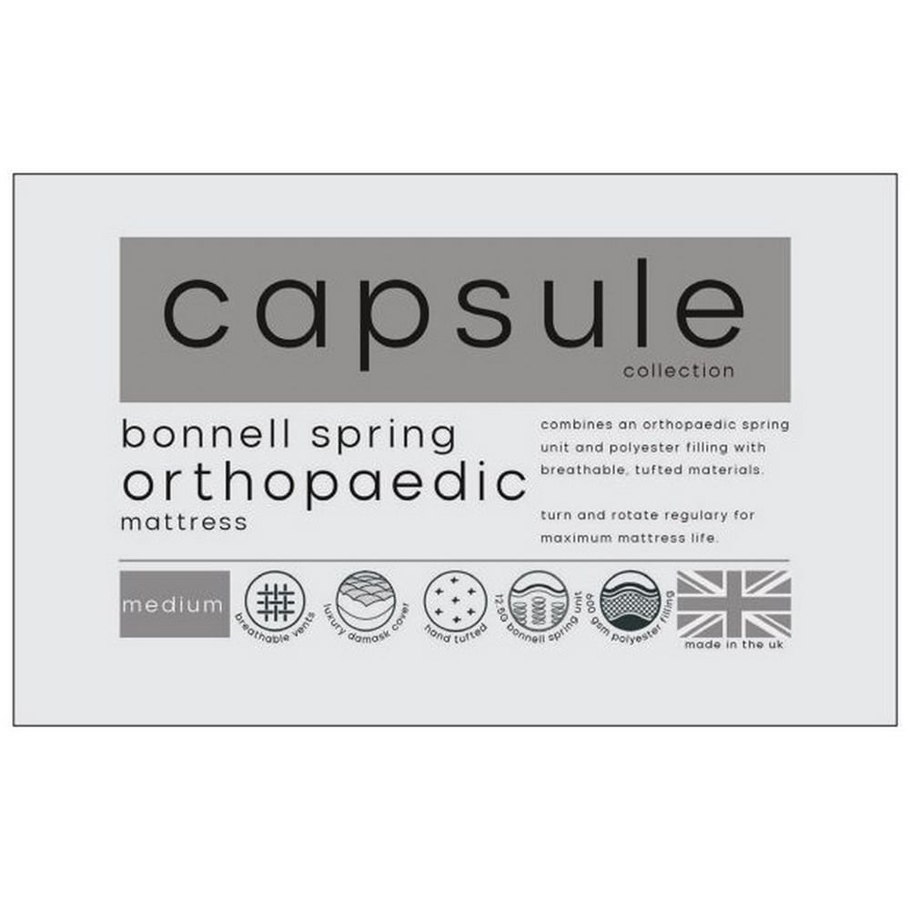 Julian Bowen Capsule Single Bonnell Spring Orthopaedic Mattress Image 7