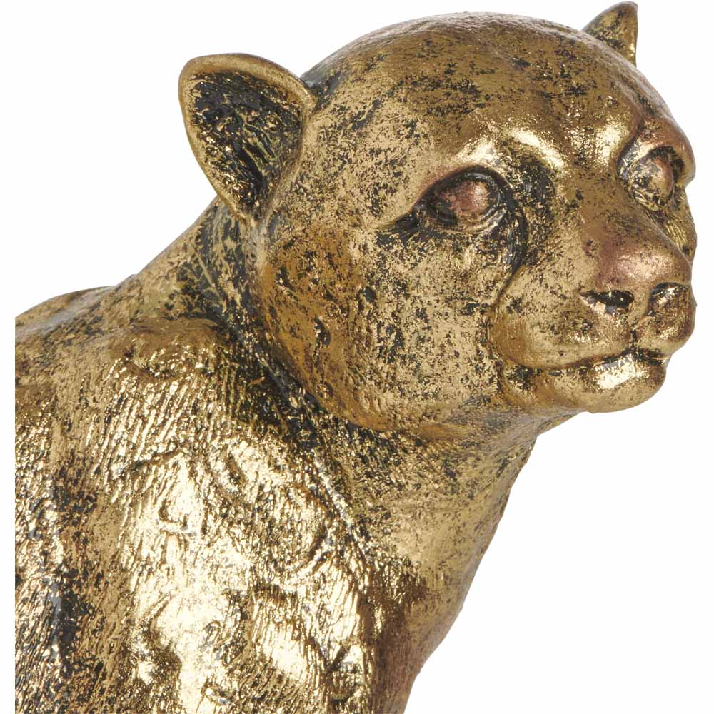 Wilko Leopard Sculpture Image 3