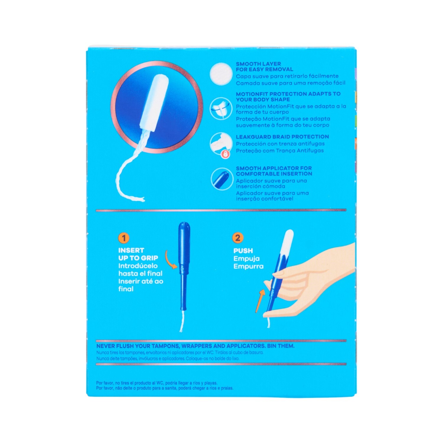 Pack of 18 Tampax Pearl 3 in 1 Tampons Super Plus Image 3