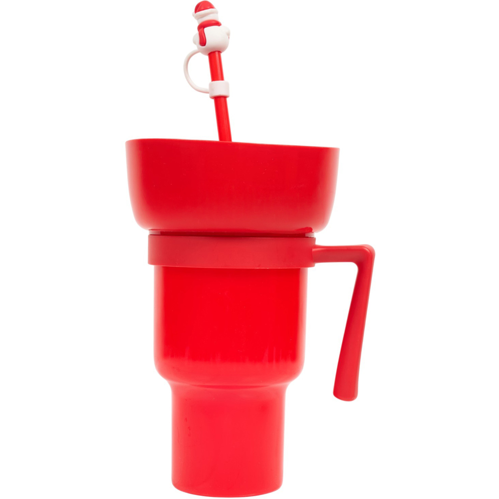 Snack Cup with Straw and Topper Image 3